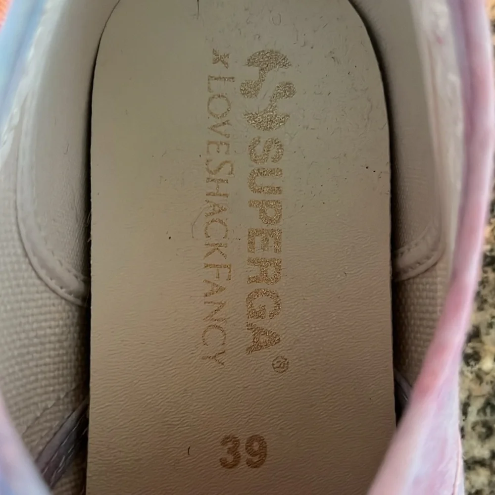 LoveShackFancy x Superga Cotton Candy Sneakers - Picture 8 of 13